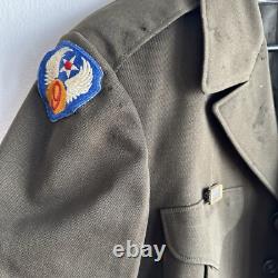 WWII Army Air Corps Pilot Named Lt. Col. Officer Ike Uniform & Flight Suit