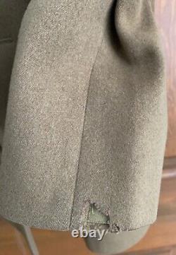 WWII Army Air Corps Regulation Army Officer's Overcoat Wool