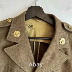 WWII Army Air Corps Uniform 20th AAC Div CBI Patched Aircrew