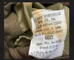 WWII Army Air Force AAF Middle East Forces Command Named S/Sgt Uniform RARE