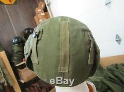 WWII Army Air Force M-4 Gunners Flack Helmet NOS 100% original Very Rare