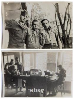 WWII Army Air Force Serviceman Photo Archive Barracks Laboratory Daily Life