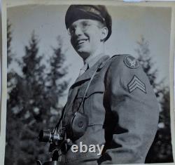 WWII Army Air Force Serviceman Photo Archive Barracks Laboratory Daily Life