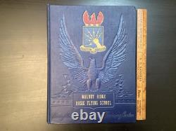 WWII Army Air Force Walnut Ridge Basic Flying School 1943 CLASS 43-E HC Book
