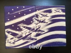 WWII Army Air Force Walnut Ridge Basic Flying School 1943 CLASS 43-E HC Book