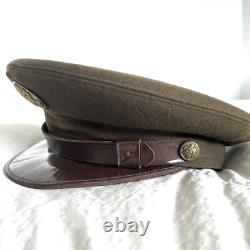 WWII Army Air Force Wool Hat (worn by B-17 bombardier) RARE
