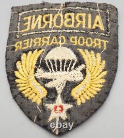 WWII Army Air Forces IX Airborne Troop Carrier Command Patch EXTREMELY RARE