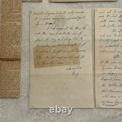 WWII Army Air Forces Letter 1945 Keesler Field Envelope & Air Force Day Clipping