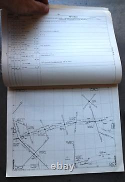 WWII Army Air Forces Radio Data Facility Charts & Navigation Aids Airways Flying