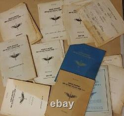 WWII Army USAF Air Force pilots training School Booklets Aviation San Antonio