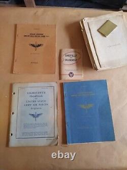 WWII Army USAF Air Force pilots training School Booklets Aviation San Antonio