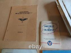 WWII Army USAF Air Force pilots training School Booklets Aviation San Antonio