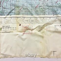 WWII August 1945 Army Air Force Bomber Bail Out Map Okinawa, lo-Shima, Japan