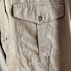 WWII Australian Made Shirt US Army Air Corps Embroidered