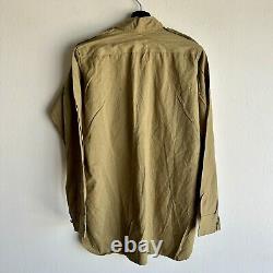 WWII Australian Made Shirt US Army Air Corps Embroidered