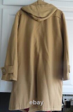 WWII Avirex Replica Army Air Corps Eagle Squadron Wool Hooded Pilot Overcoat
