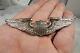 WWII British Made US Army Air Corps Force Pilots Badge 3 Inch