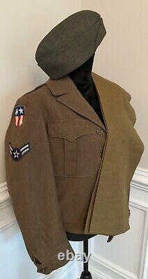 WWII CBI US ARMY 9th AIR FORCE China Burma India Jacket Named Pants Hat UNIFORM