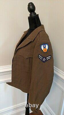 WWII CBI US ARMY 9th AIR FORCE China Burma India Jacket Named Pants Hat UNIFORM