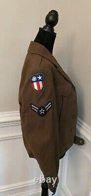 WWII CBI US ARMY 9th AIR FORCE China Burma India Jacket Named Pants Hat UNIFORM