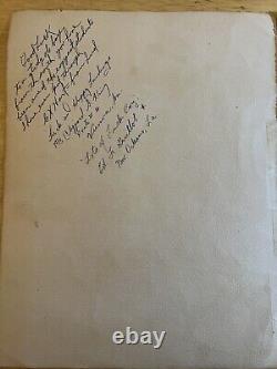 WWII Chickasha Warrior Booklet Army Air Force Aviation Cadet Class 45-F