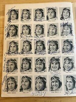 WWII Chickasha Warrior Booklet Army Air Force Aviation Cadet Class 45-F