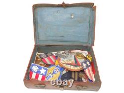 WWII China Burma India 10th AAF Army Air Force Blood Chit Patch Bullion Dog Tags