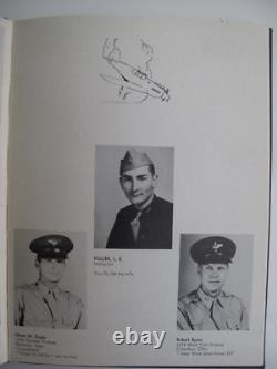 WWII Class 44-A Hicks Field Fort Worth Texas Yearbook Army Air Corps Aviation