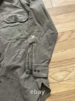 WWII Collection US 8th Army Enlisted Ike Jacket, 5th Army Air Corp Shirt
