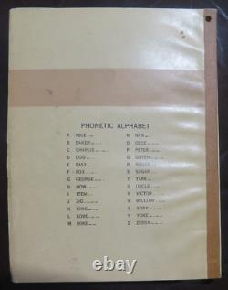 WWII Confidential US Army Air Forces Pilot's Handbook London to Tunis