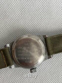 WWII ELGIN US ARMY AIR FORCE A-11 Watch 539 Hack WW2 Vintage 1945