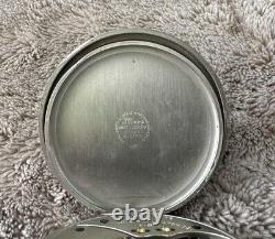 WWII Elgin Jitterbug Bomb Timer 1945 Stopwatch Black Dial US Army Air Force