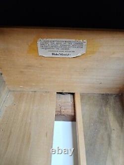 WWII Era 1940s Globe Wernicke United States Army Air Force File Drawer Oak Box