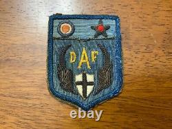 WWII Era Army Air Forces Desert Air Force (DAF) Bullion Patch Italian Made