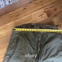 WWII Era USAAF A-10 Insulated Cold Weather Trousers Size 38 US Army Air Forces