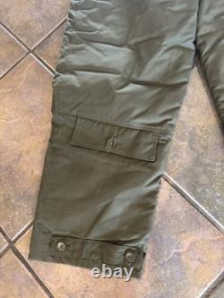 WWII Era USAAF A-10 Insulated Cold Weather Trousers Size 38 US Army Air Forces