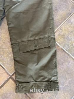 WWII Era USAAF A-10 Insulated Cold Weather Trousers Size 38 US Army Air Forces