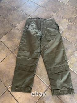 WWII Era USAAF A-10 Insulated Cold Weather Trousers Size 38 US Army Air Forces