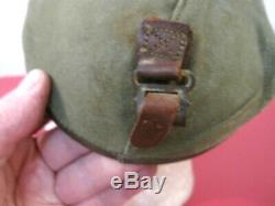 WWII Era USAAF Army Air Force M4A2 Flak Helmet Complete withChin Strap Nice