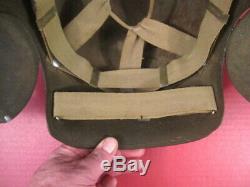 WWII Era USAAF Army Air Force M5 Flak Helmet Complete withSuspension VERY NICE