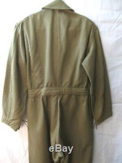 WWII Era USAAF Army Air Force Type A-4 Summer Flying Suit OD Green Size 36