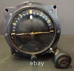 WWII Era US Army Air Corps Sperry C-4 Aircraft Horizon Flight Indicator 1941