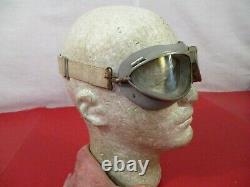 WWII Era US Army Air Force AN6530 Goggles Set withStrap Original Very NICE #2