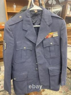 WWII Era US Army Air Forces Staff Sgt Dress Uniform Jacket AAF