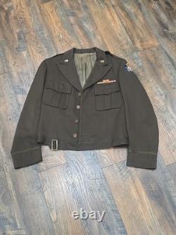 WWII Era US Army Officer 2 Jacket Uniform Grouping C-7898 5th Air Force CBI Ike