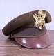 WWII Era U. S. Army Air Corps Officer Visor Cap Flight Ace 7 1/4