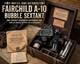 WWII Fairchild A-10 Aircraft Bubble Sextant Complete in Case USAF US Army Air