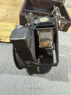 WWII Fairchild A-10 Aircraft Bubble Sextant Complete in Case USAF US Army Air