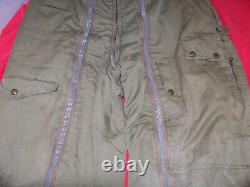 WWII Flight Trousers US Army Air Force B-17 Bomber Pants Type A-11 Spec 3219 LSL