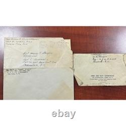 WWII Harvey H Stamper Army Air Forces Letter Archive 466th Bomb Group